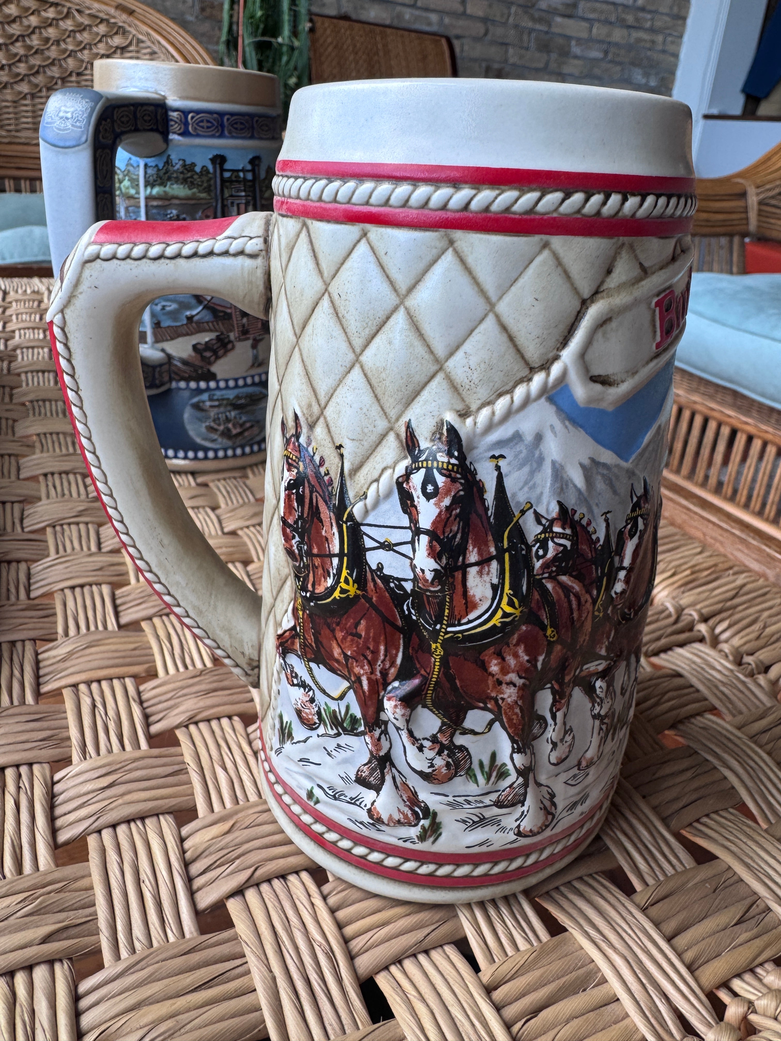 1985 Budweiser "A" Series Snow Capped Mountains