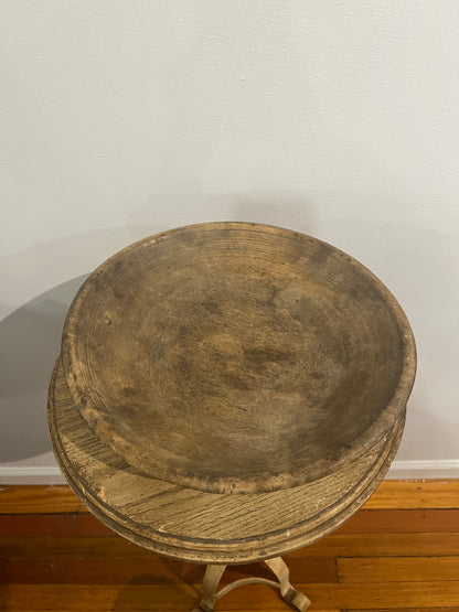 Wooden Dough Bowl