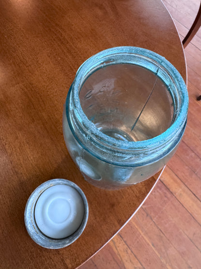 Antique Mason's Jar Patent Nov. 1858 Fruit Jar