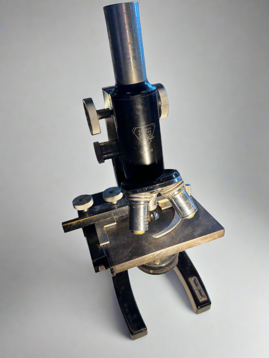 Bausch And Lomb Student Laboratory Microscope