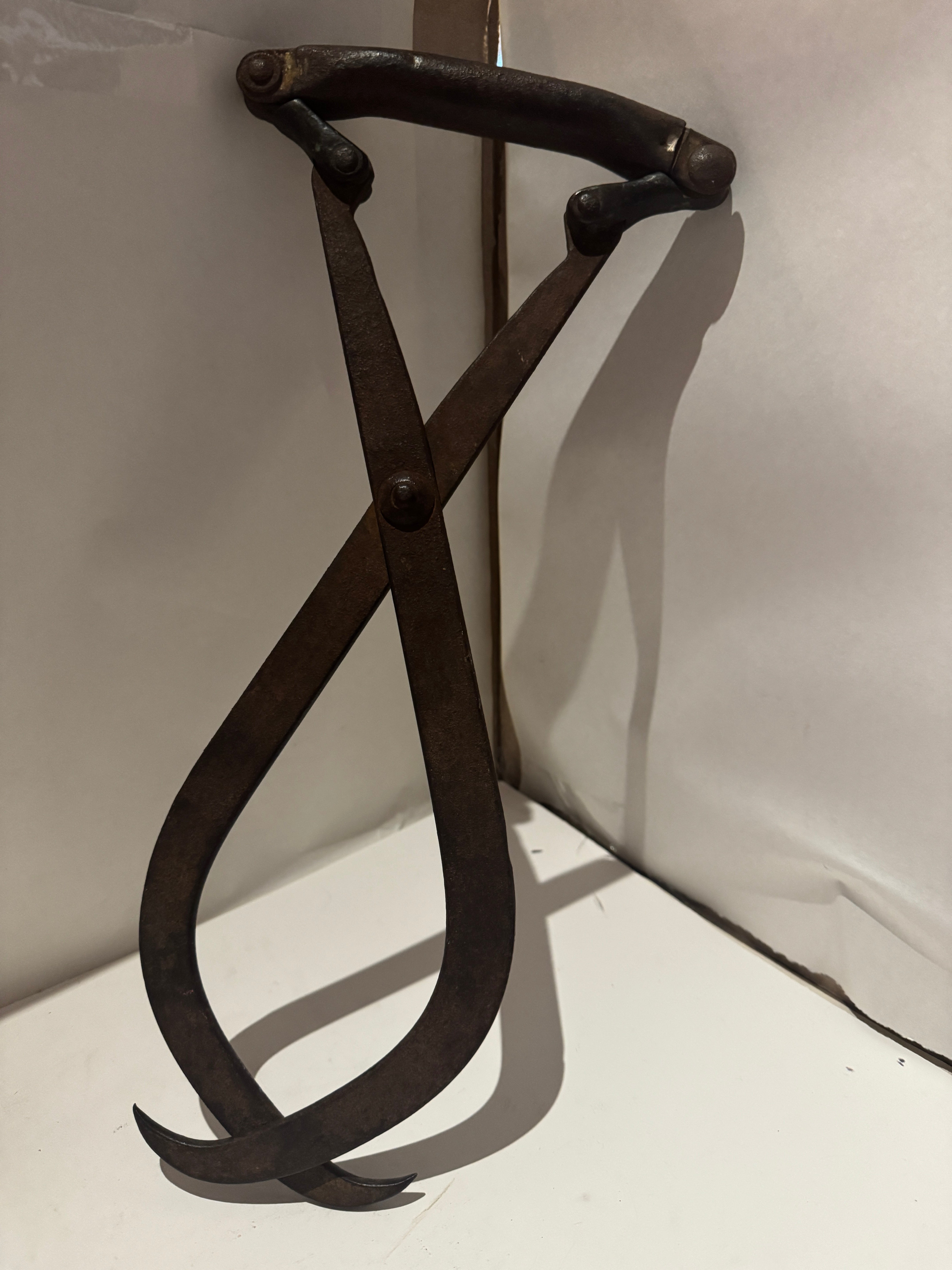 Antique Ice or Hay Tongs