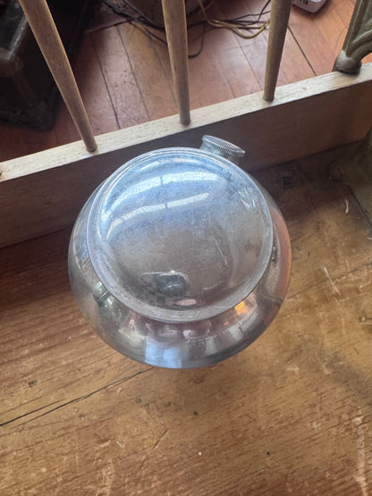 Vintage MCM Glass Cocktail Shaker