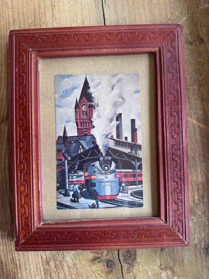 Framed Vintage Milwaukee Print