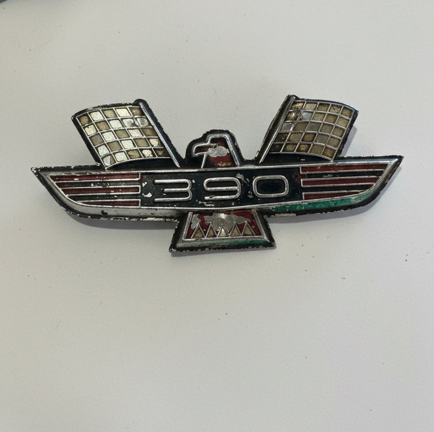 1960s Ford Galaxie 390 Fender Emblem
