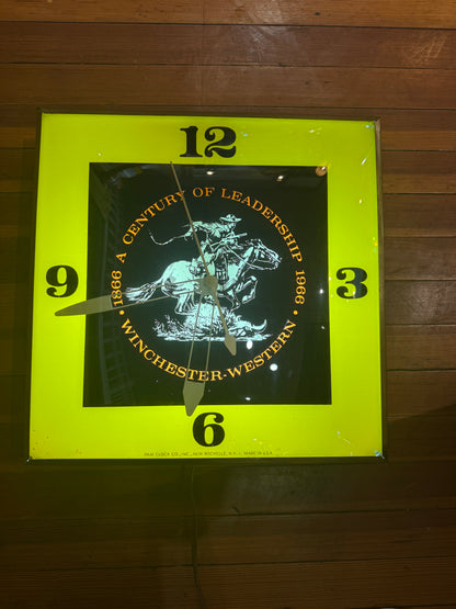 1966 Winchester Western Electric Wall Clock