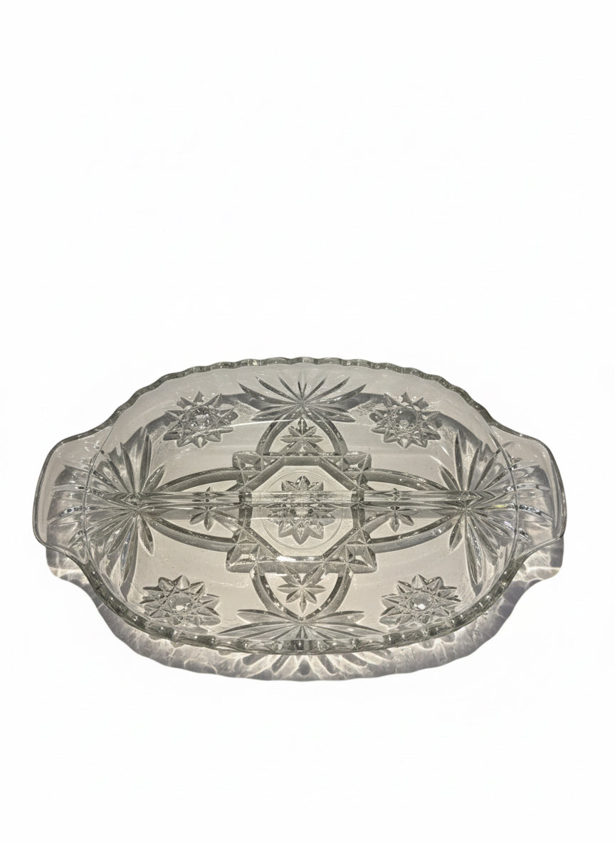 Anchor Hocking Glass Relish Dish