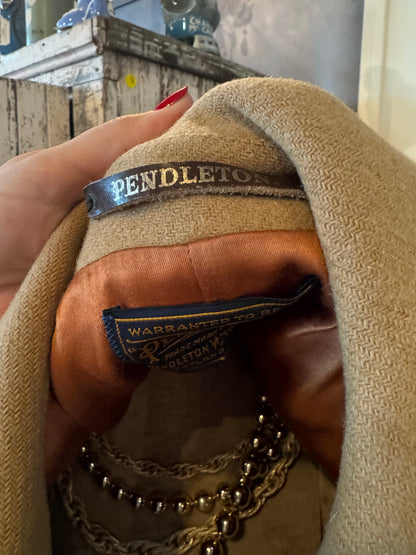 Women's Pendleton Wool Trench Coat