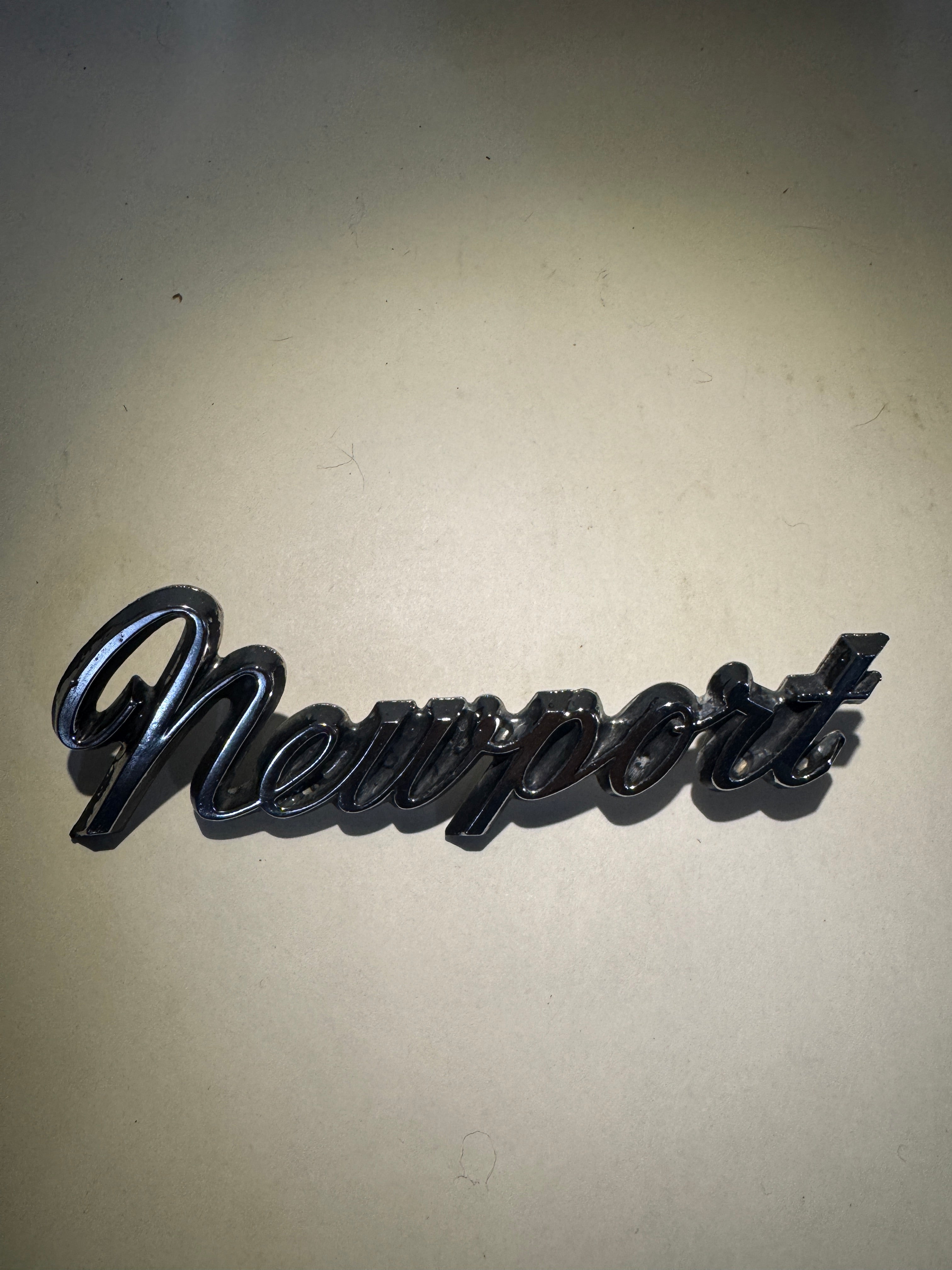 1960s Chrysler Newport Emblem