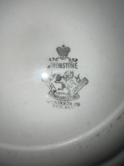 Royal Staffordshire Pottery Ironstone Plate