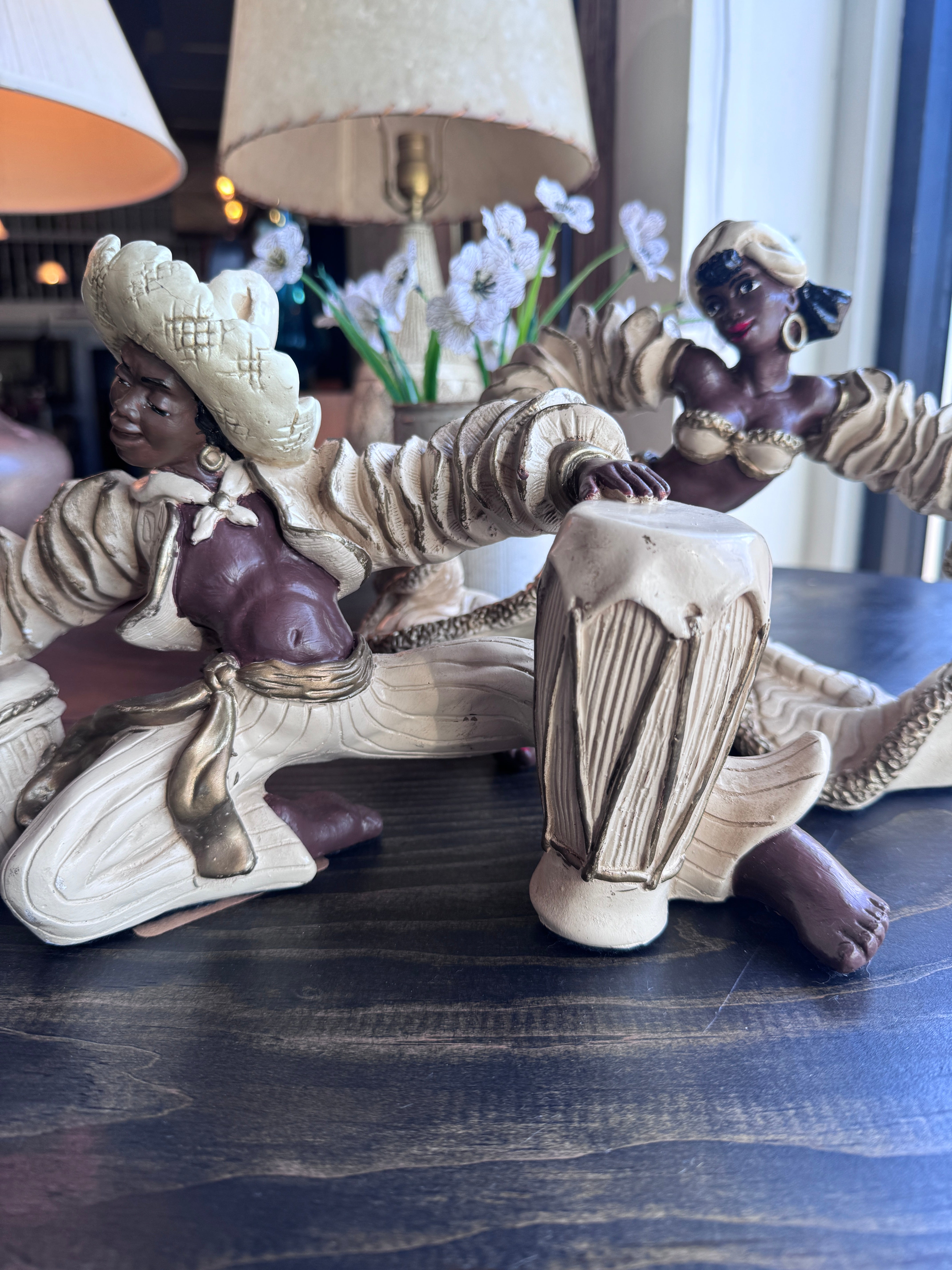 1950s Calypso Bongo Dancer Set
