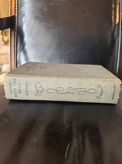 1938 Edition Gone with the Wind Hard Cover Book