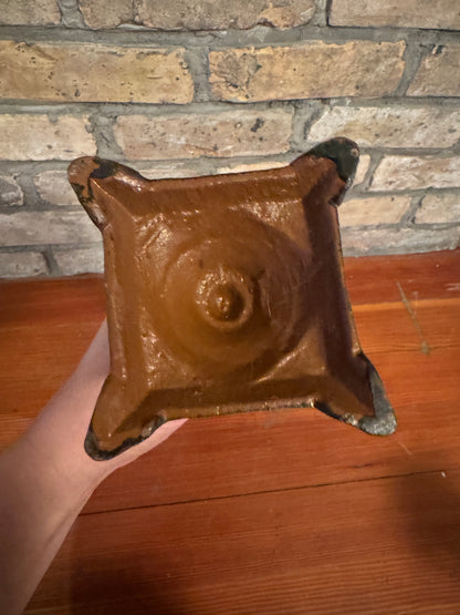 Cast Iron Pineapple Candle Stick 16"