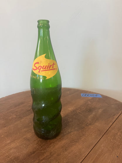 Vintage Squirt Soda Bottle