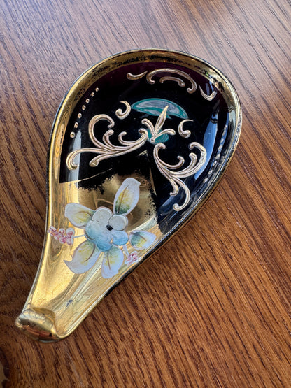 Vintage Hand Painted Italian Trinket Dish