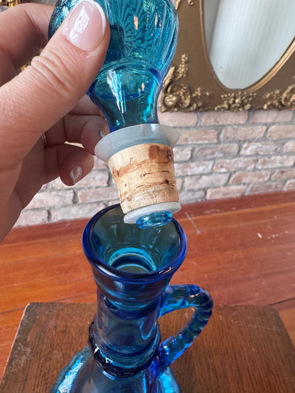 1973 Jim Beam "Dream of Genie" Blue Decanter