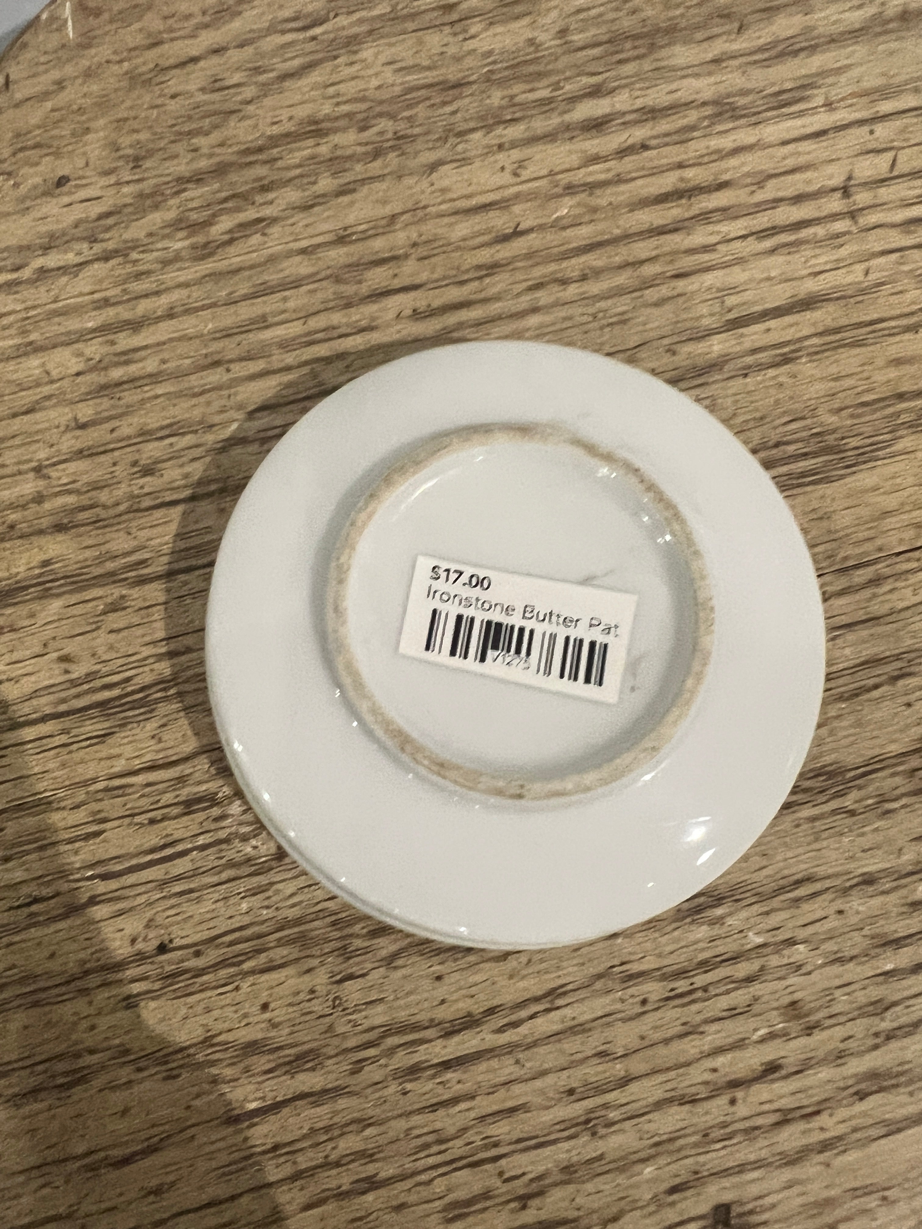 Ceramic Butter Pat