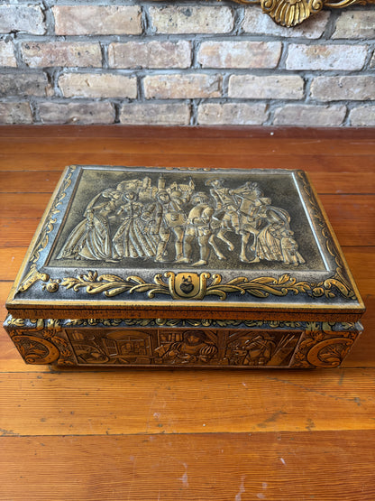 E. Otto Schmidt Tin Biscuit Tin Box