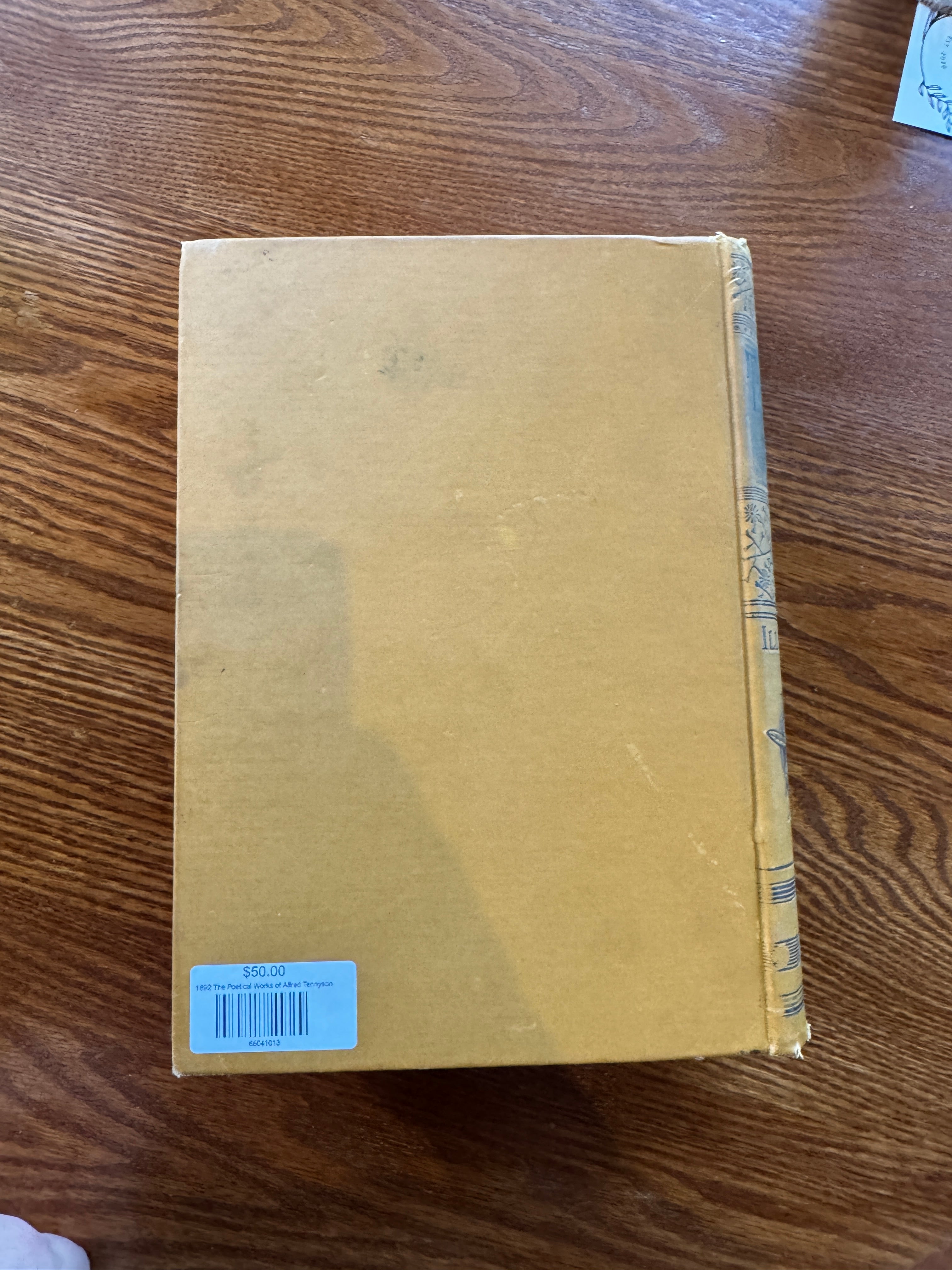 1892 The Poetical Works of Alfred Tennyson