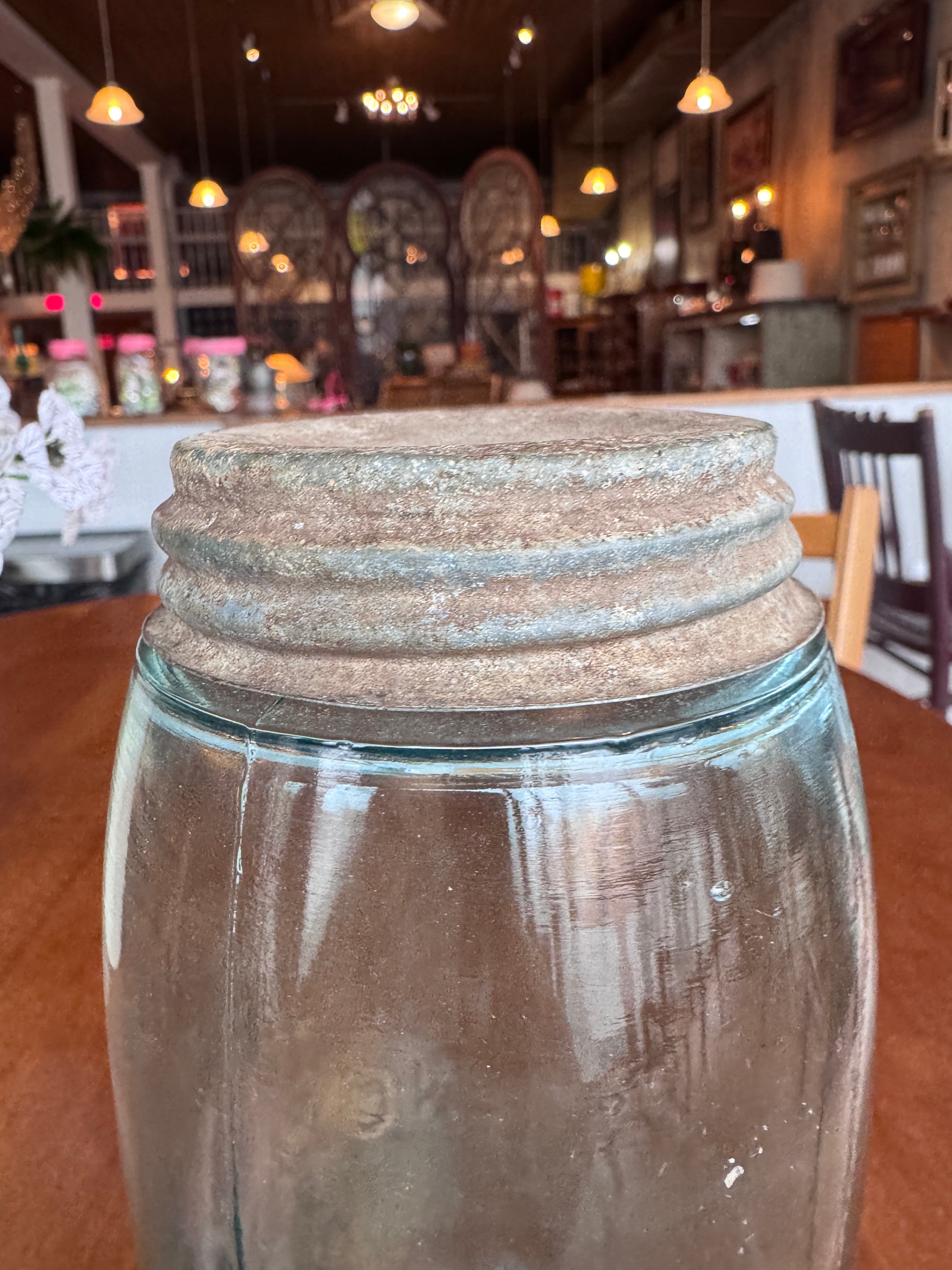 Antique Mason's Jar Patent Nov. 1858 Fruit Jar