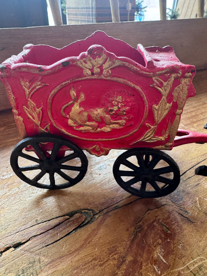 Vintage Cast Iron Kenton Overland Circus Band Wagon