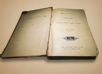 Mid 19th Century English School Book