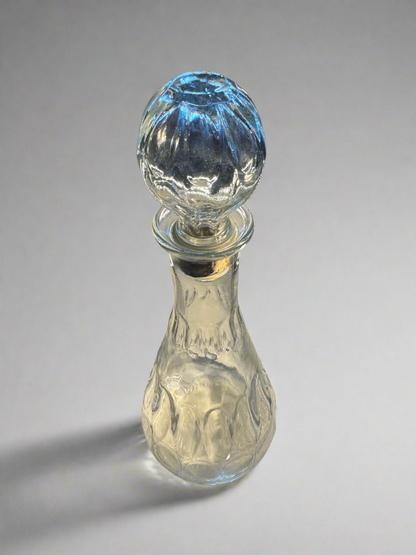 Mid Century Slanted Liquor Decanter