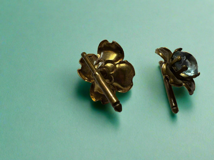 Vintage Floral Dress Clips