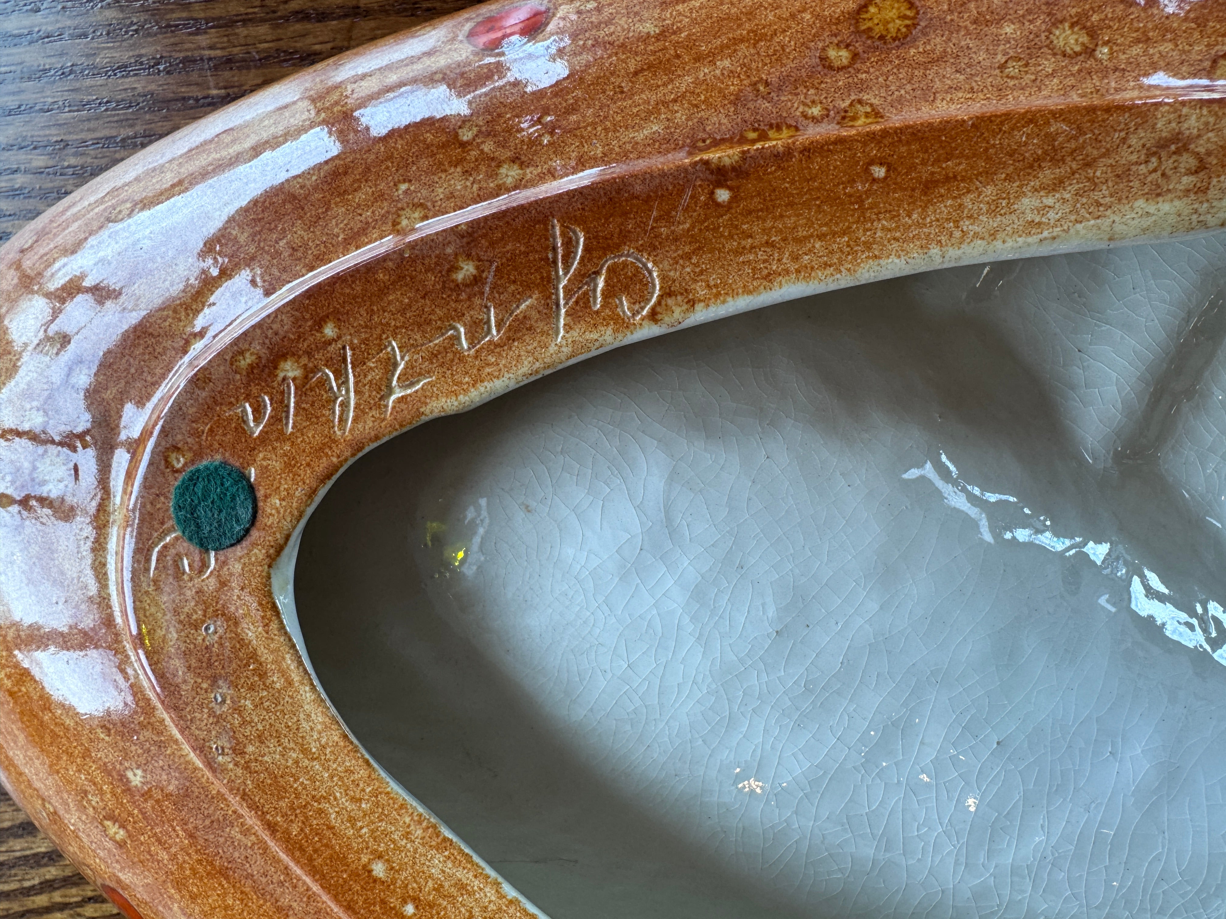 "Cynthia" Large MCM Ashtray