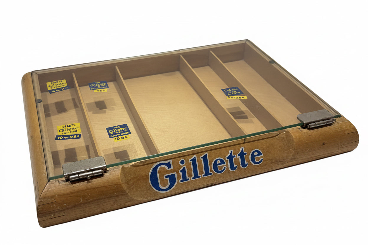 Vintage Gillette Countertop Case
