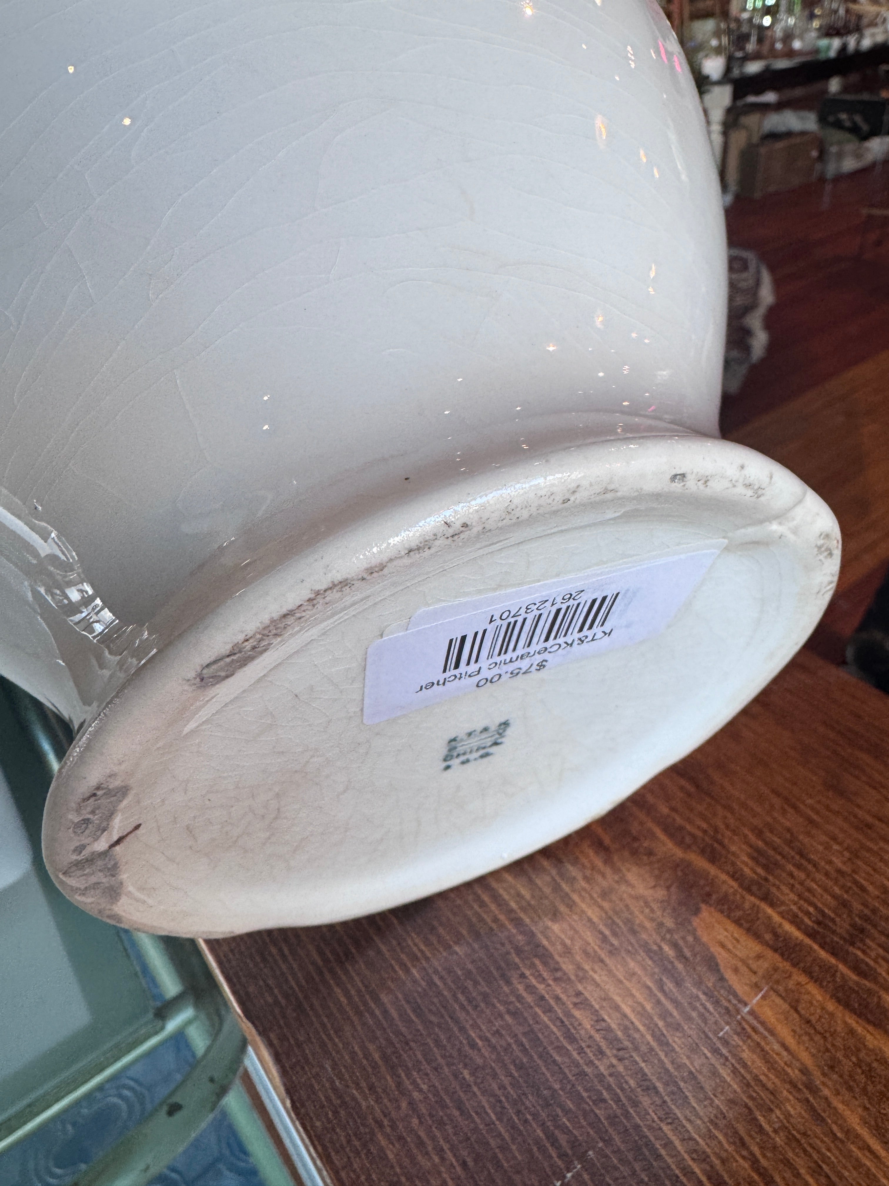 KT&K Ceramic Pitcher