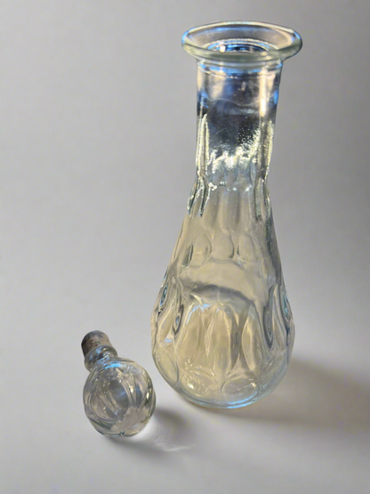 Mid Century Slanted Liquor Decanter