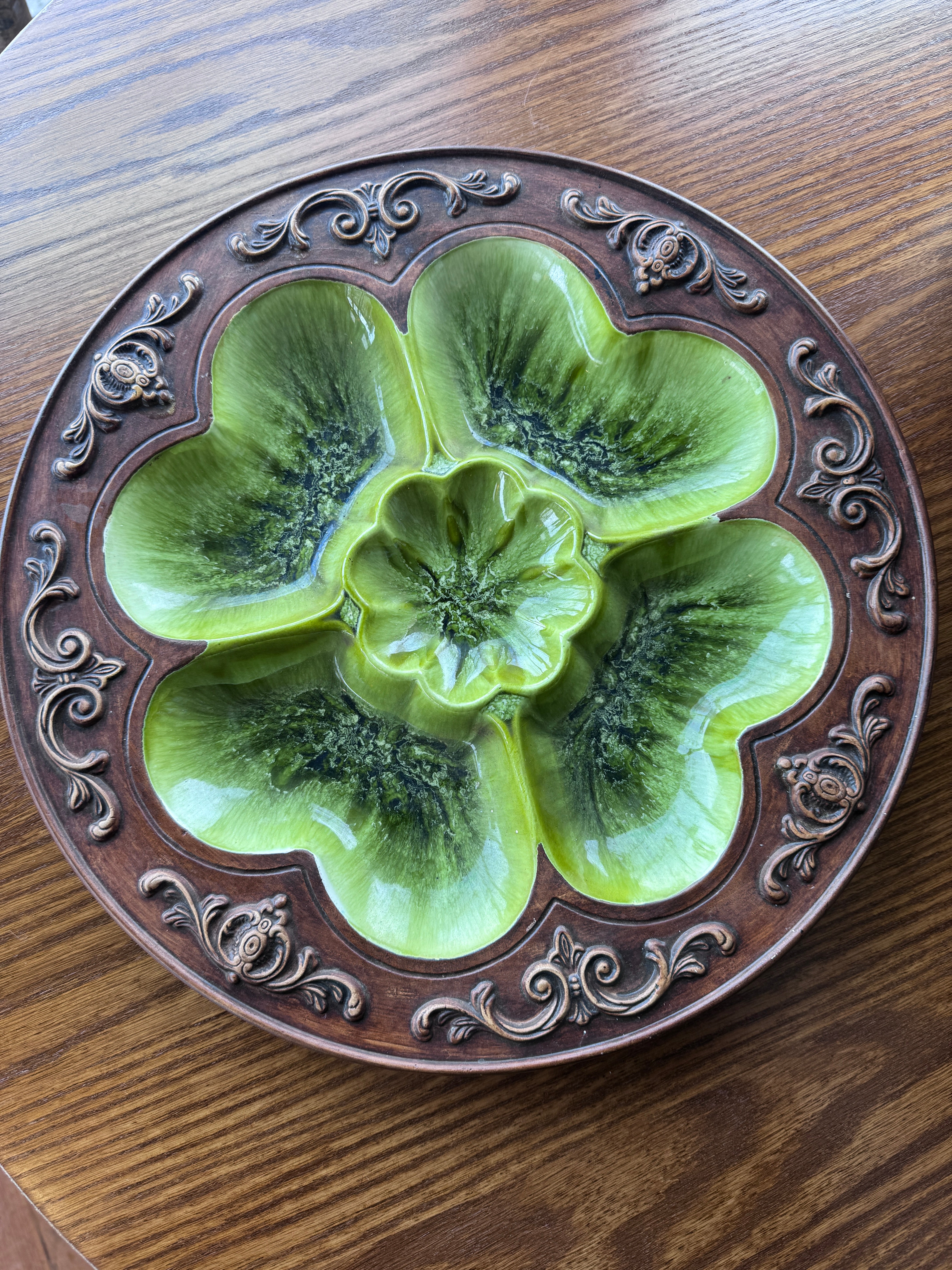 Vintage Treasure Craft Appetizer Platter