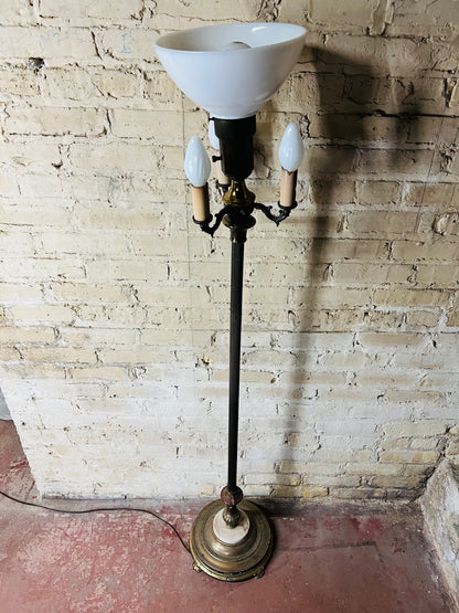 Gilbert Rohde Torchiere Floor Lamp