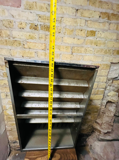 Industrial product storage rack