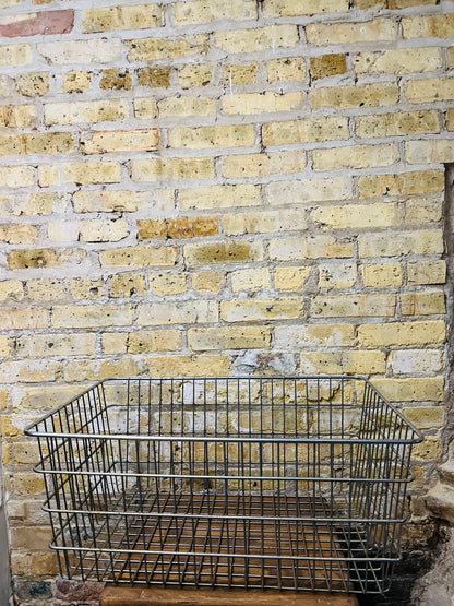 Vintage Metal Crate