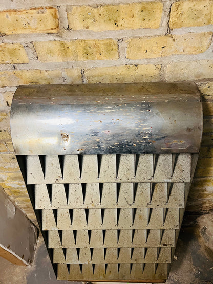 Industrial product storage rack