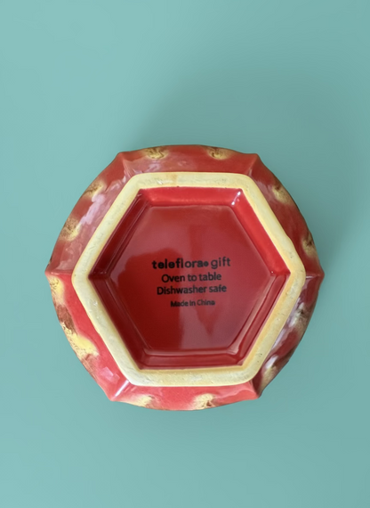 Teleflora Dripware Pottery