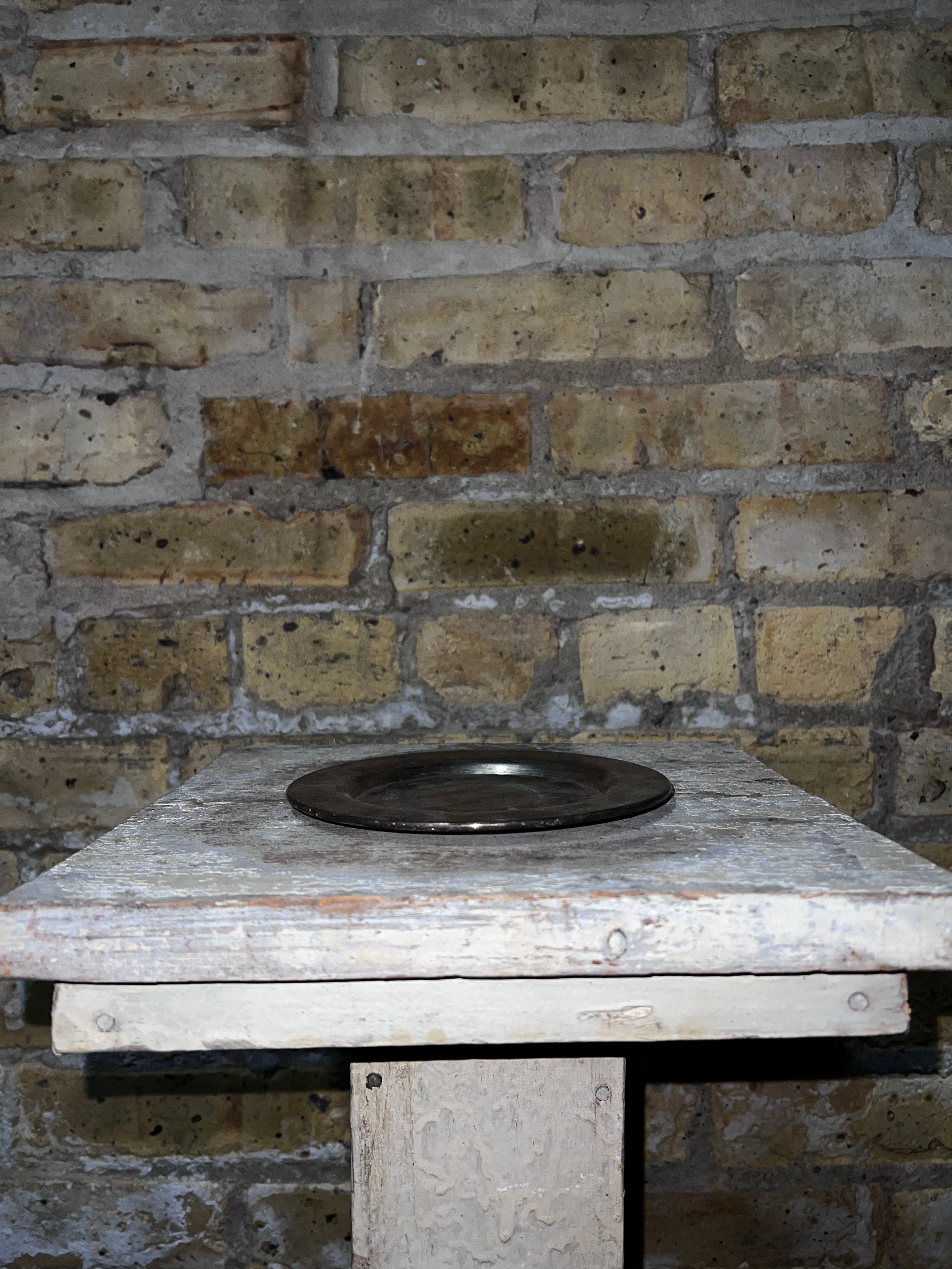 Silver Tray marked with WMA ROGERS on back