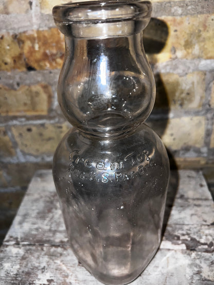 Cream Top Dairy Bottle