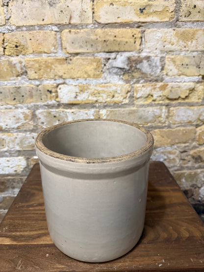 Farmhouse Antique Stoneware Crock