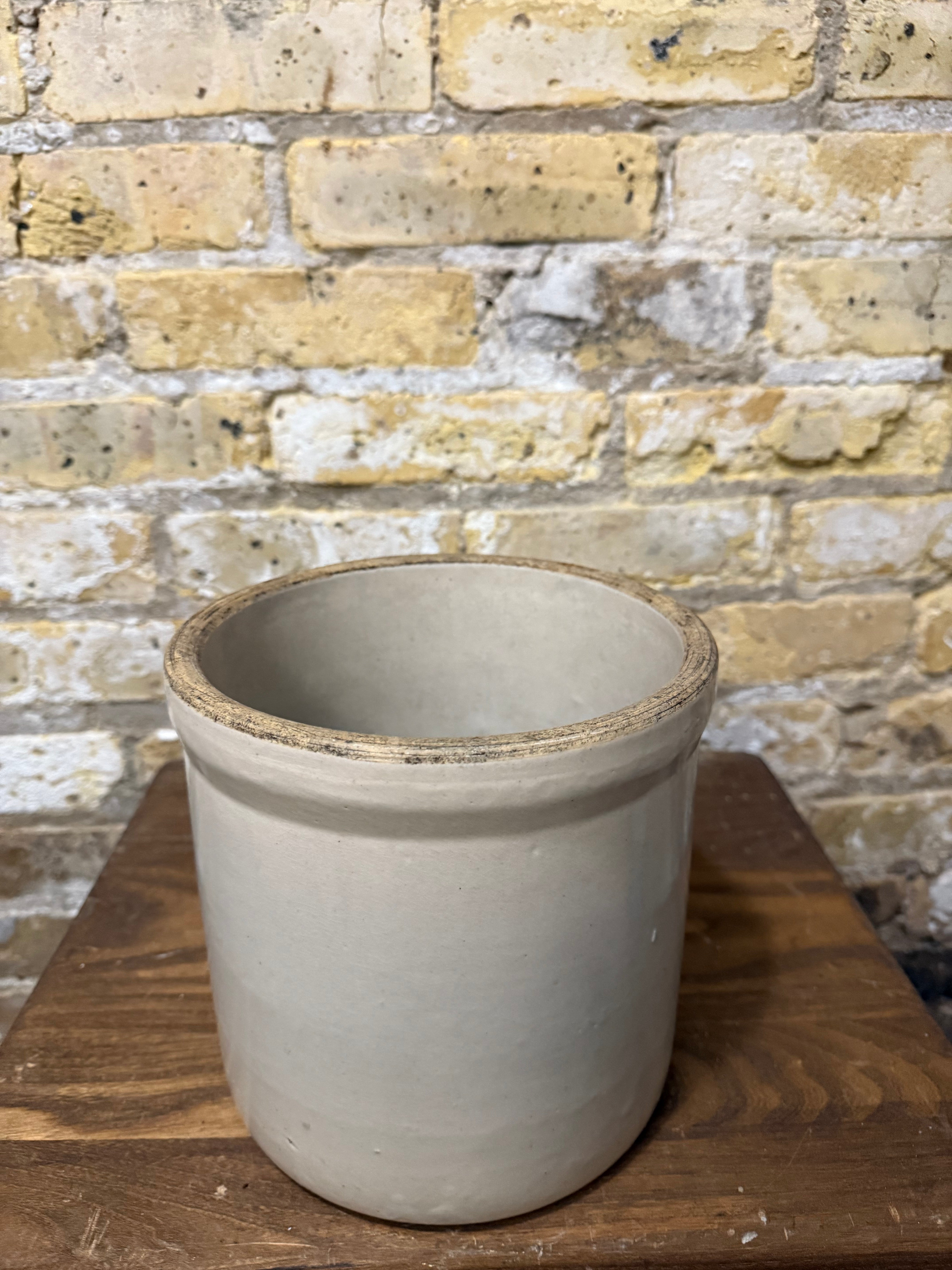 Farmhouse Antique Stoneware Crock