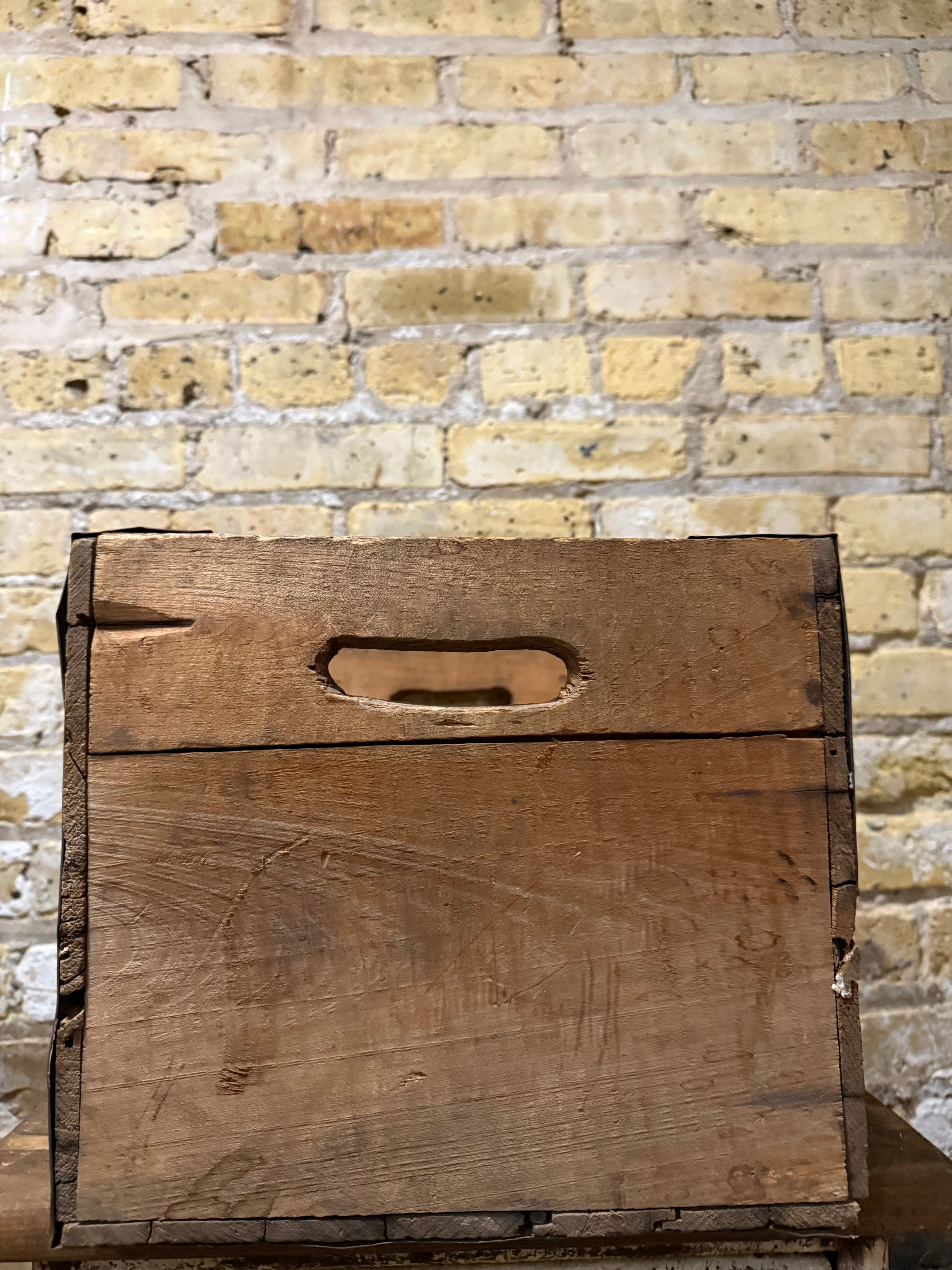 Vintage Wooden Crate