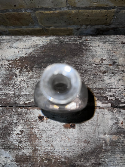 Small Clear Glass Bottle