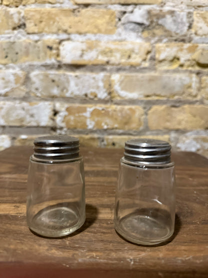 Dispenser Set of Salt and Pepper Shakers