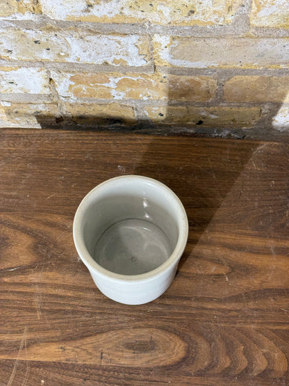 Vintage Stoneware Utensil Container