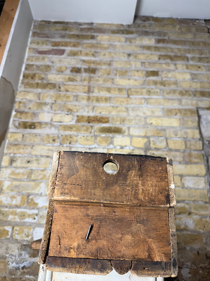 Rustic Long Rectangular Wood Box