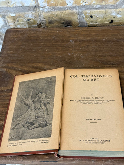 Colonel Thorndyke's Secret by G.A. Henty