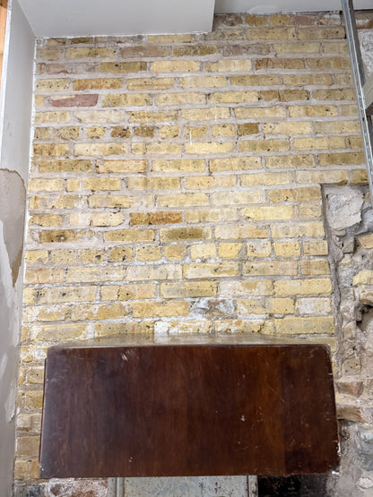 Vintage File Box Wooden 2 Drawer Storage