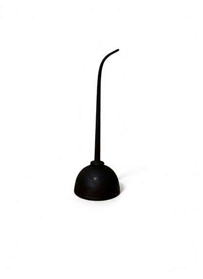 Vintage Metal Oil Can - Black