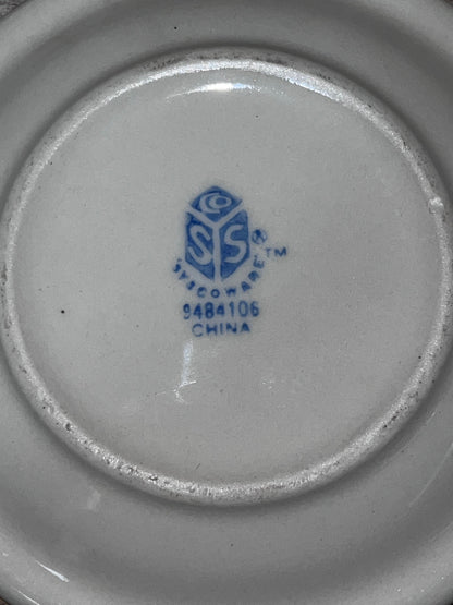Old Vintage Syscoware White Saucer